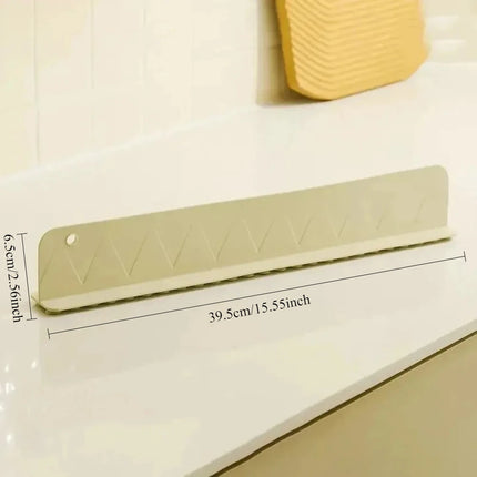 SplashShield Silicone Sink Splash Guard with Suction Cups