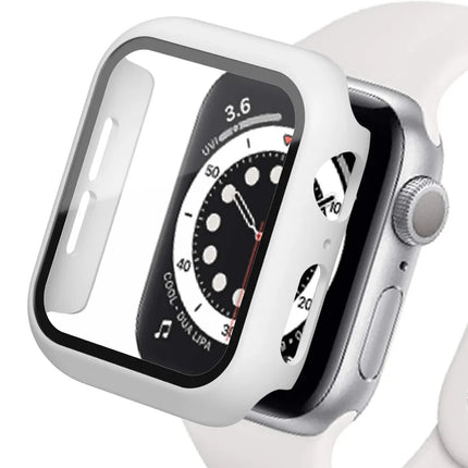 WatchGuard Glass Case for Apple Watch Ultra 2/Series 9/8/7/6/SE 41mm–49mm Screen Protector Cover
