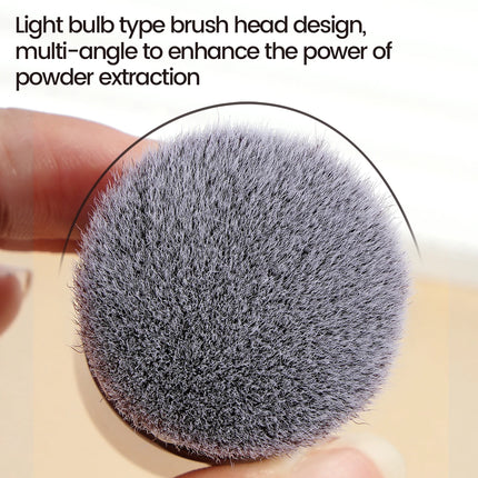 Velora Beauty Retractable Kabuki Brush Foundation Blush Powder Contour Portable Makeup Tool