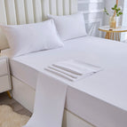 White / Full 138x190cm-4pcs / set