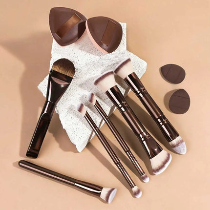 ProBlend Travel Makeup Brush Set – 6/10/18 Piece Dual-Ended Brushes