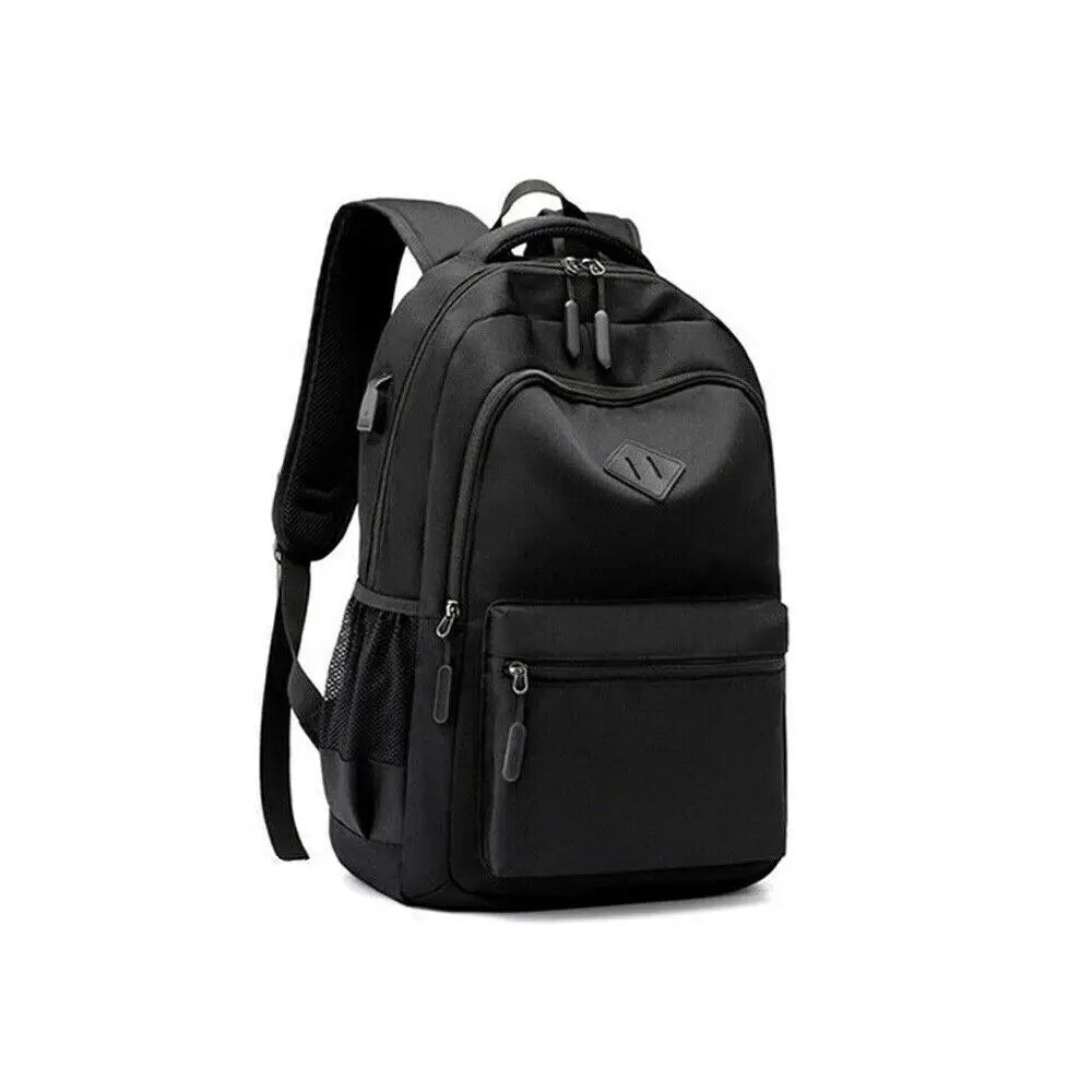 Men/Women Boys Laptop Backpack Waterproof Large Mens Rucksack Travel School Bag