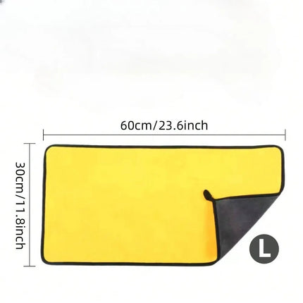 UltraDry Microfiber Car Towels 1/2/3/6/10PCS 30x60cm Soft Quick Dry Cleaning Cloth for Windows Mirrors Auto Care