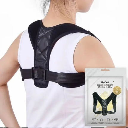 AlignFit Posture Corrector Belt Breathable Back Support for Men & Women