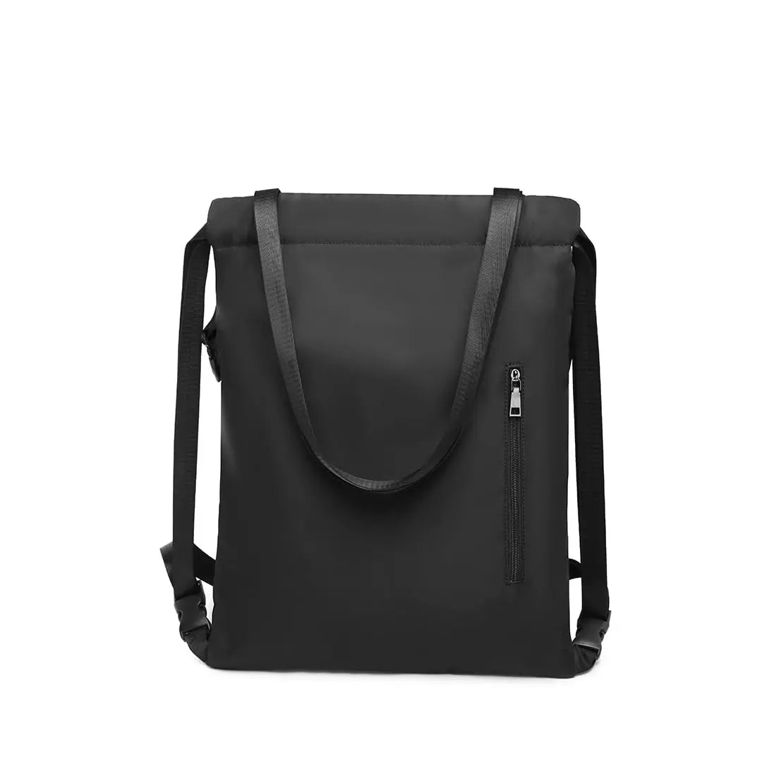 Drawstring Gym Bag Multifunctional Backpack Shoulder Bag for Sport Travel Work School