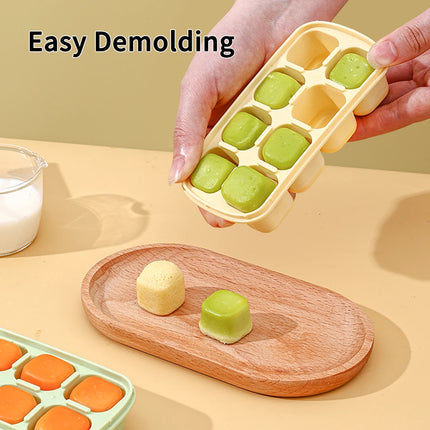IceFlex Silicone Ice Cube Tray with Lid for Drinks & Whisky