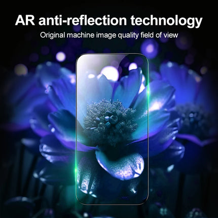 OKEYWOW tempered glass screen protector for Samsung S21, S22, S23, A16, A26, A36, easy install, clear and durable.