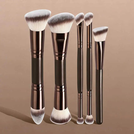 ProBlend 4/5-Piece Dual-Ended Makeup Brush Set for Face