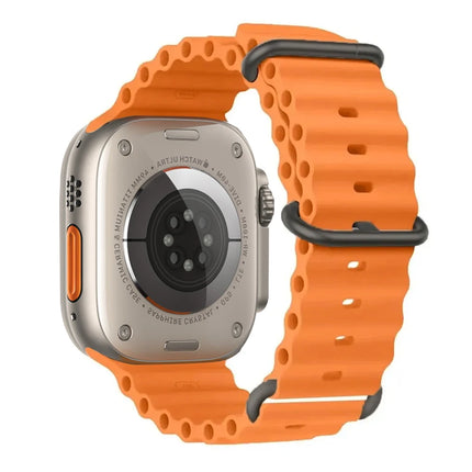 OceanFlex Silicone Sport Band for Apple Watch Ultra 2/Ultra/Series 10/9/8/7/6/SE 38mm–49mm