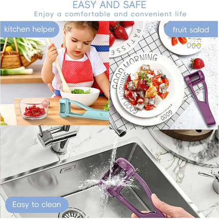 Fruit Grape Cutter & Slicer for Grapes, Cherry Tomatoes & Strawberries