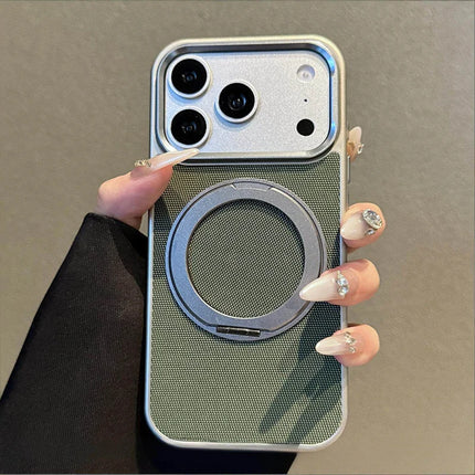 LoomStand Fabric MagSafe Case for iPhone 17/16/15/14/13 Pro Max 360° Kickstand Wireless Cover