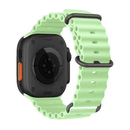 OceanFlex Silicone Sport Band for Apple Watch Ultra 2/Ultra/Series 10/9/8/7/6/SE 38mm–49mm