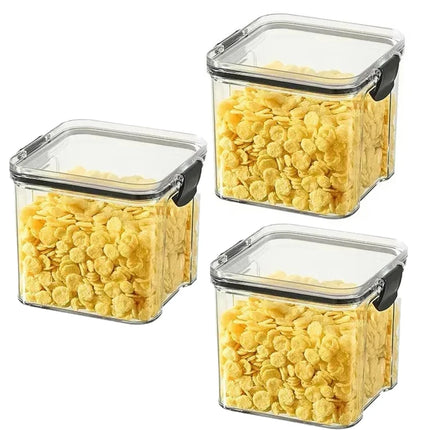 FreshLock Kitchen Storage Jars Set 1–4pcs Sealed Grain Seasoning Container Box