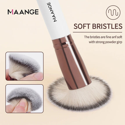 Velora Beauty Single Makeup Brush with Box Foundation Concealer Powder Blush Contour Soft Bristle Tool