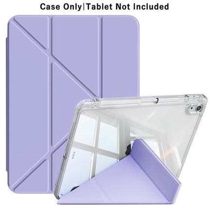 ClearFold Y Flip Case for iPad Transparent Smart Cover for iPad 10.2 Air Pro Mini Series