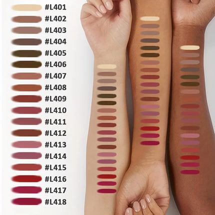 Velora Beauty 6pcs Velvet Matte Lip Liner Set Long Lasting Non Drying Lip Define Fill