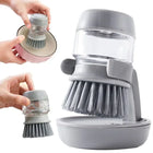 ScrubMate Soap Dispensing Dish Brush with Holder