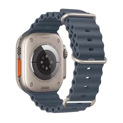 OceanFlex Silicone Sport Band for Apple Watch Ultra 2/Ultra/Series 10/9/8/7/6/SE 38mm–49mm