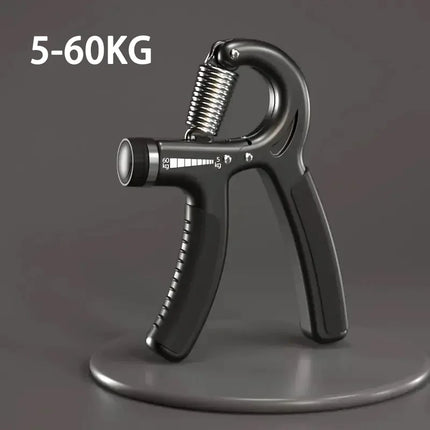 PowerGrip Adjustable Hand Strength Trainer 5 60kg Resistance Grip Exerciser