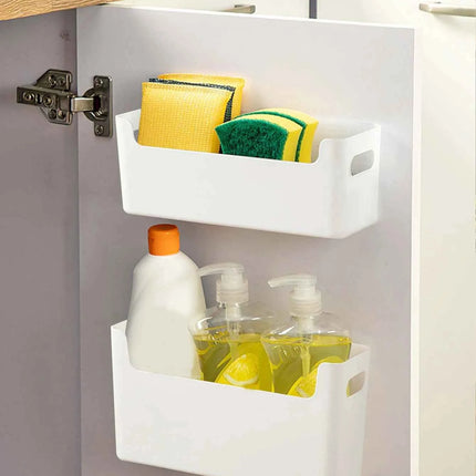 StoreEase Wall-Mounted Cabinet Storage Rack Organizer