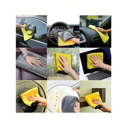 UltraDry Microfiber Car Towels 1/2/3/6/10PCS 30x60cm Soft Quick Dry Cleaning Cloth for Windows Mirrors Auto Care