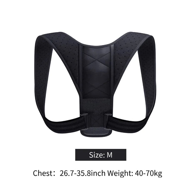 AlignFit Posture Corrector Belt Breathable Back Support for Men & Women