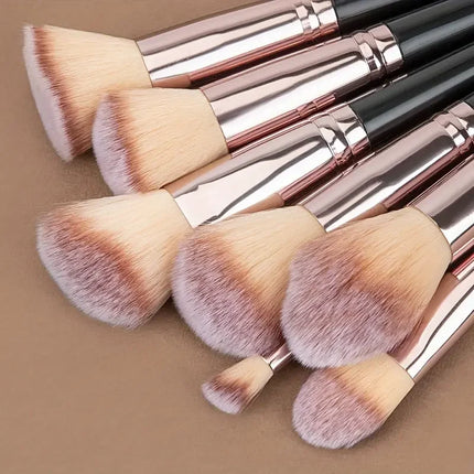 Velora Beauty 3/20pcs Makeup Brush Set Soft Fluffy Eyeshadow Foundation Blending Kabuki Tool