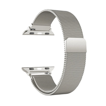 Apple Watch Milanese Strap Ultra 3/2 magnetic bracelet for Series 11 to 3 and SE in 42mm to 49mm sizes, black metal mesh band