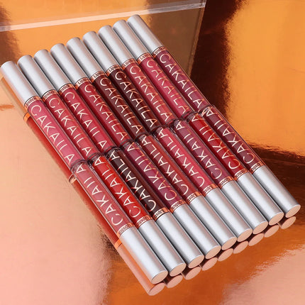 Velora Beauty 6pcs Lip Gloss Set Liquid Matte Velvet Waterproof Long Lasting Lipstick
