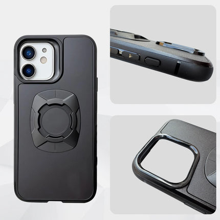 Twist Lock Motorcycle & Bicycle Phone Holder Case for iPhone Quick Mount Cover
