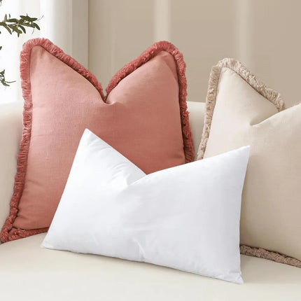 Soft fluffy decorative throw pillow insert from OKEYWOW in 30x50cm, 45x45cm, or 50x50cm for cushions and cushions covers.