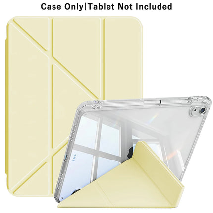 ClearFold Y Flip Case for iPad Transparent Smart Cover for iPad 10.2 Air Pro Mini Series