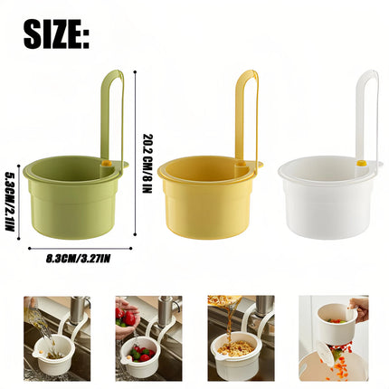 SinkSwift Self-Emptying Kitchen Sink Waste Basket