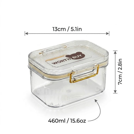 FreshKeep Stackable Airtight Food Storage Container