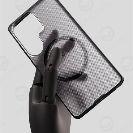 FrostLite Magnetic Armor Case for Samsung Galaxy S26/S25/S24 Ultra Translucent Shockproof Cover
