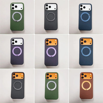WeaveSpin MagSafe Case for iPhone 17/16/15/14/13 Pro Max 360° Rotating Stand Frosted Cover