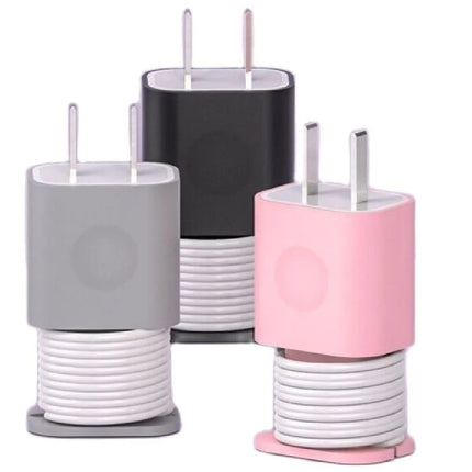 ChargeGuard 2-in-1 Silicone Charger Protector & Cable Organizer