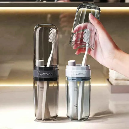 Portable Travel Toothbrush Case Hard Shell Hygiene Organizer