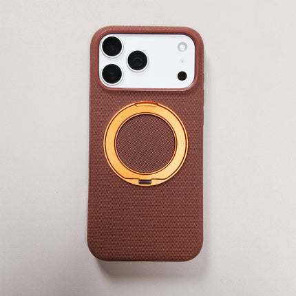 WeaveSpin MagSafe Case for iPhone 17/16/15/14/13 Pro Max 360° Rotating Stand Frosted Cover