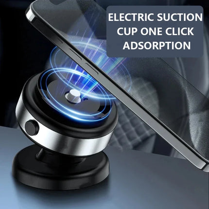 GripFold Magnetic Suction Phone Holder Double Sided Foldable Vacuum Mount Stand