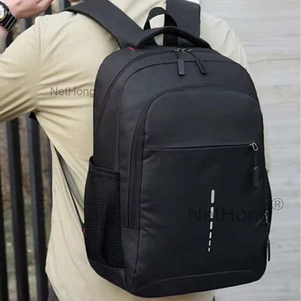 Retro Backpack School Rucksack For Laptop/Travel/Work Plain Bag women/men UK