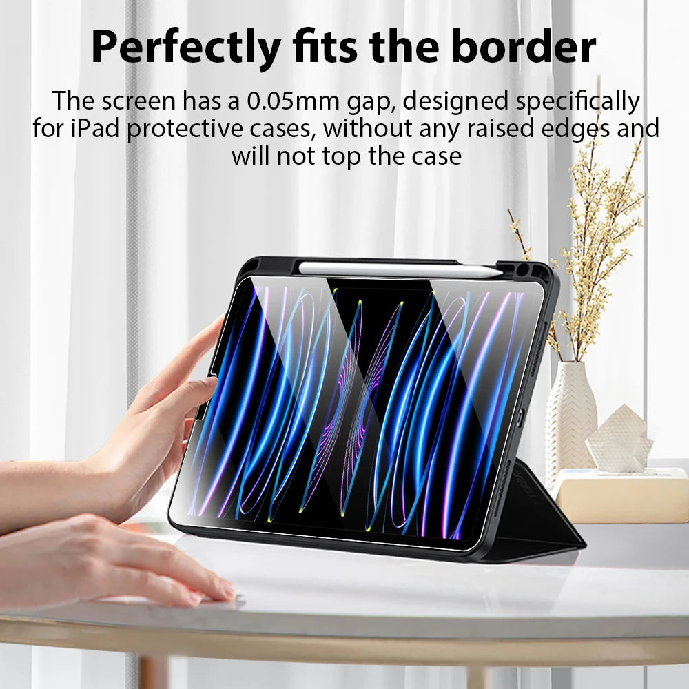 2Pcs Tempered Glass Screen Protector for iPad Air (5, 4, 3, 2), Pro 11 (2022), Mini (6, 9), 9th, 10th Generation, 10.2, 9.7 (2021): Essential Accessories for iPad