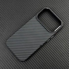 CarbonEdge MagSafe Armor Case for iPhone 17/17 Pro Max/16 Pro/15/14/13 Ultra Thin Alloy Lens Wireless Cover