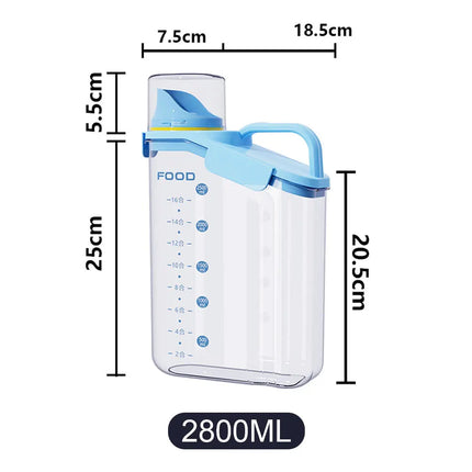 CleanStore 1100–2300ml Laundry Detergent Storage Container