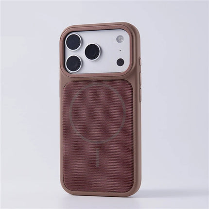 TechWeave MagSafe Woven Canvas Case for iPhone 15–16-17 Series
