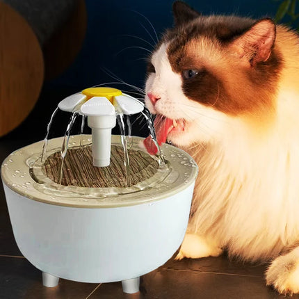 Cat Water Fountain USB Electric Automatic Filter 1200ml Silent Pet Drinking Dispenser