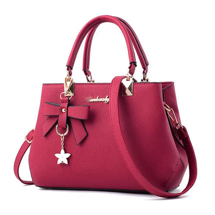 Women Luxury Bowknot Shoulder Bag Elegant Designer Crossbody Messenger Handbag