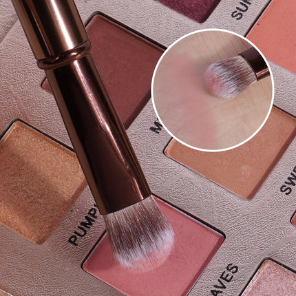 Velora Beauty Dual End Makeup Brush Set Travel Contour Concealer Eyeshadow Tool with Box