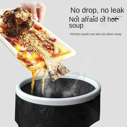 Thick Small Bin Liners Disposable Trash Bags for Home & Kitchen