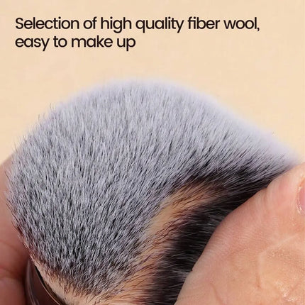 GlowTouch Retractable Makeup Brush for Powder, Blush & Foundation